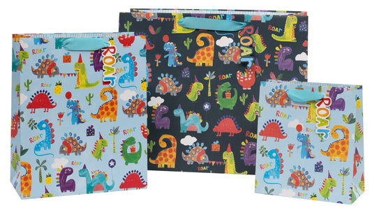 Gift Bag Landscape Dinosaurs