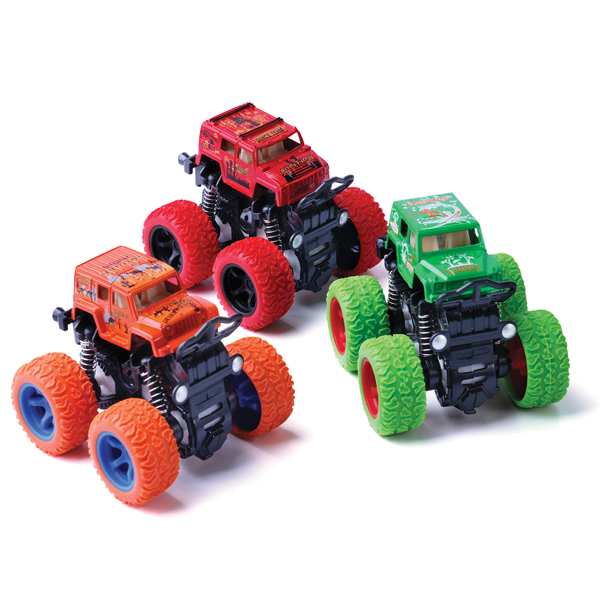 Monster Truck - Car Climbing