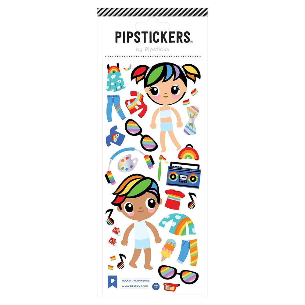 Pipstickers Rockin' the Rainbows