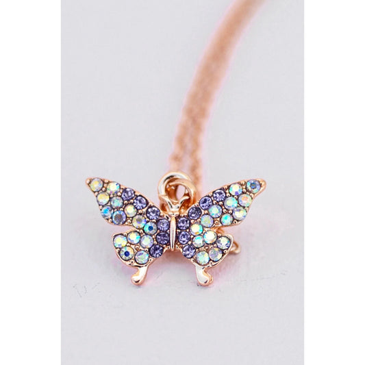 Great Pretenders - Boutique Butterfly Gem Necklace
