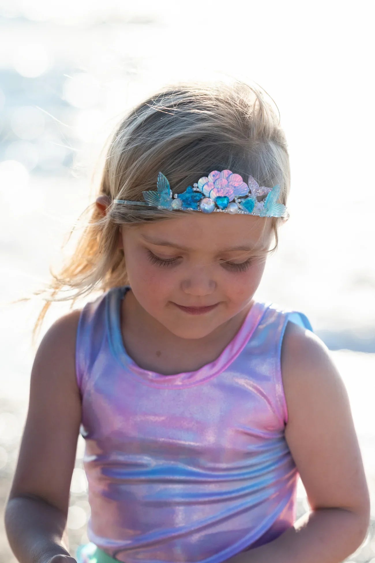 Boutique Ocean Jewel Tiara - Great Pretenders
