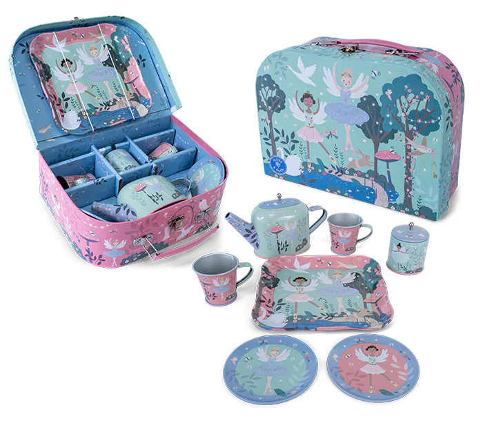 Enchanted 9-Piece Tea Set