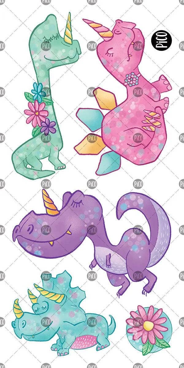 Dinocorns tattoos