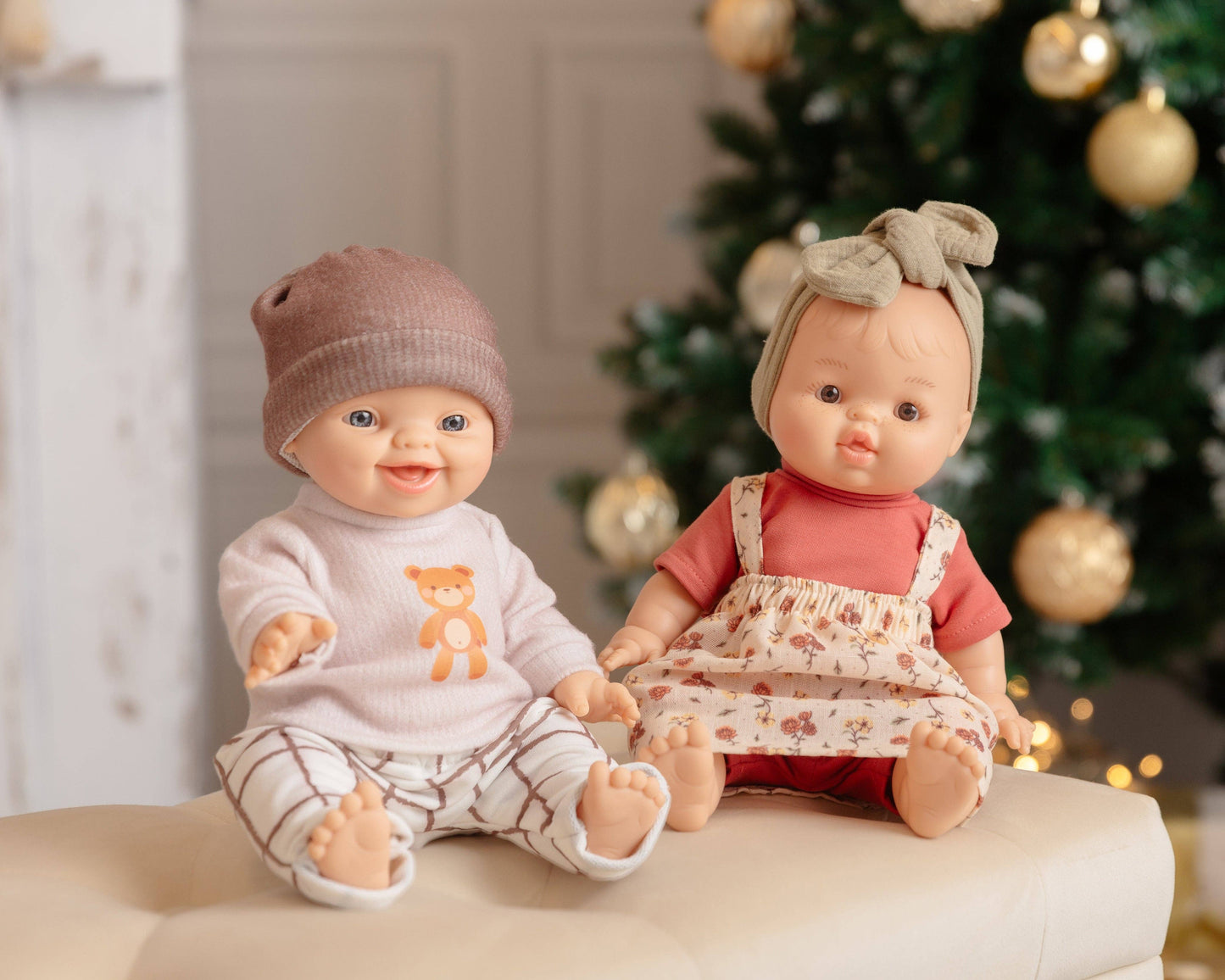 Baby Gordis - Frederica floral dress-overalls - Paola Reina