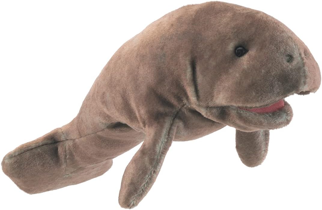 Folkmanis Mini Manatee Finger Puppet