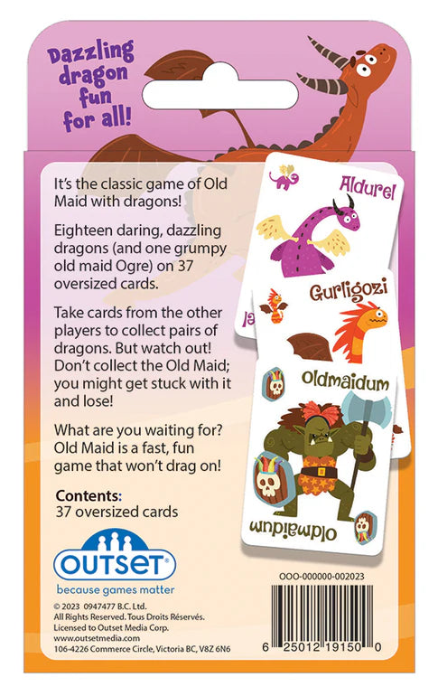 Dragon Old Maid Card Game