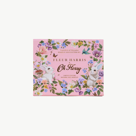 Oh Flossy X Fleur Harris - Garden of Dreams Collection Mini Makeup & Glitter Set