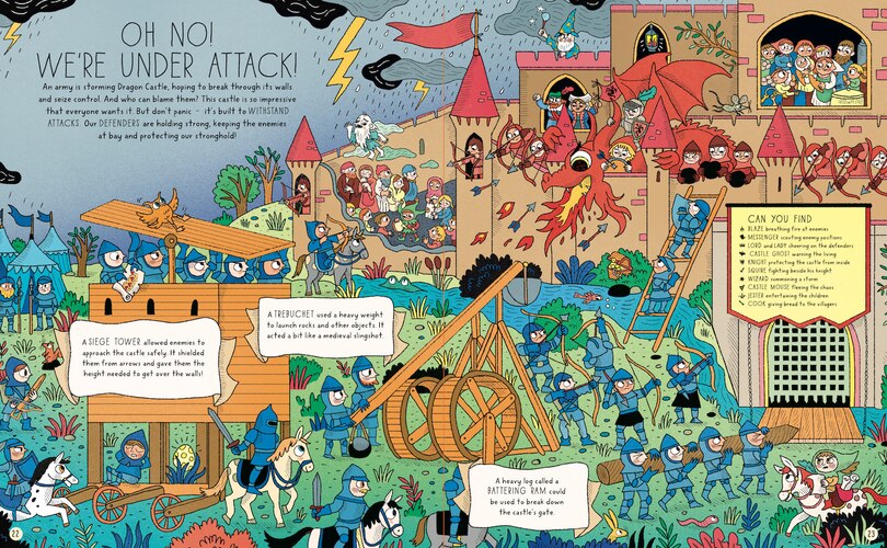 Where's Dragon in His Castle?: A Search and Find Back in Time
