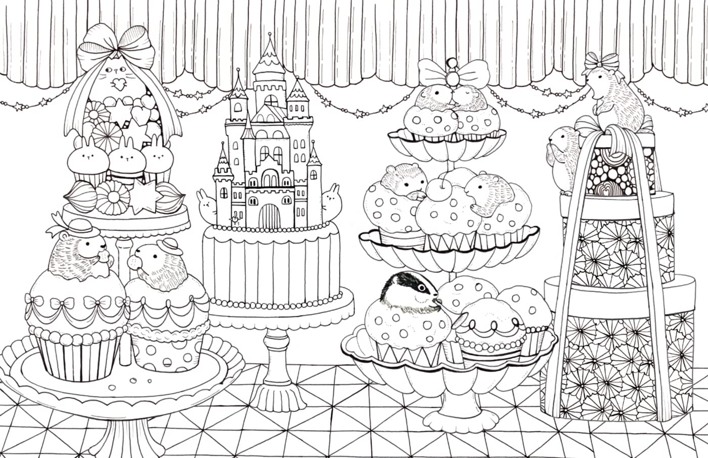A Million Kawaii Cuties
The Sweetest Things to Color