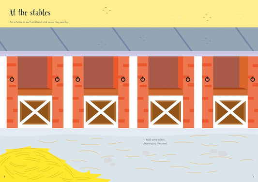 Little First Stickers Horses and Ponies