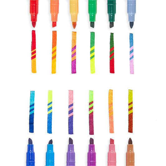 Switch-eroo Color Changing Markers - 12 pack