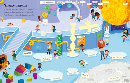 First Sticker Book Museums