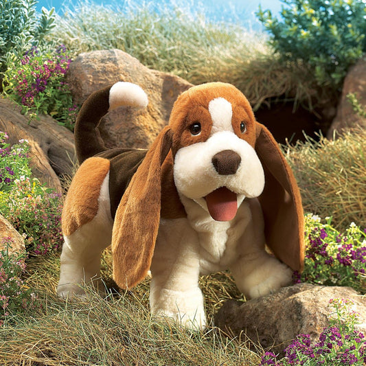 Folkmanis Basset Hound Puppet