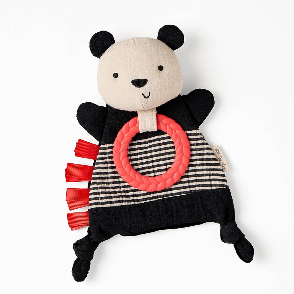 Bitzy Crinkle™ Sensory Toy With Teether