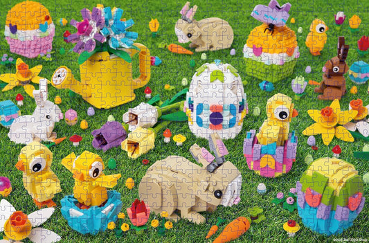 LEGO® Easter Egg Hunt 500-Piece Puzzle