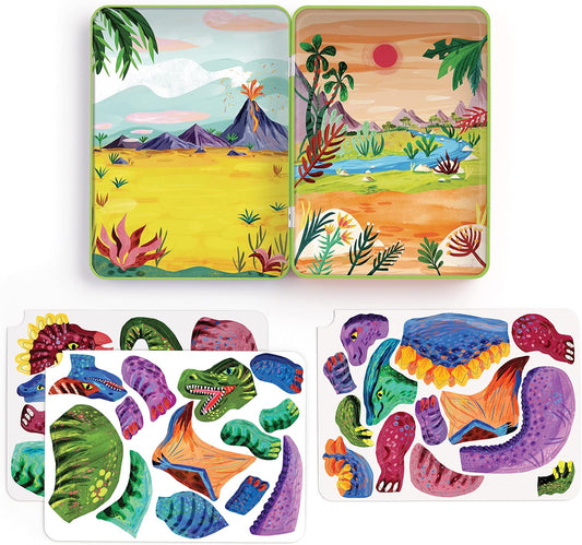 Dino Mix-Up Magnetic Build-It