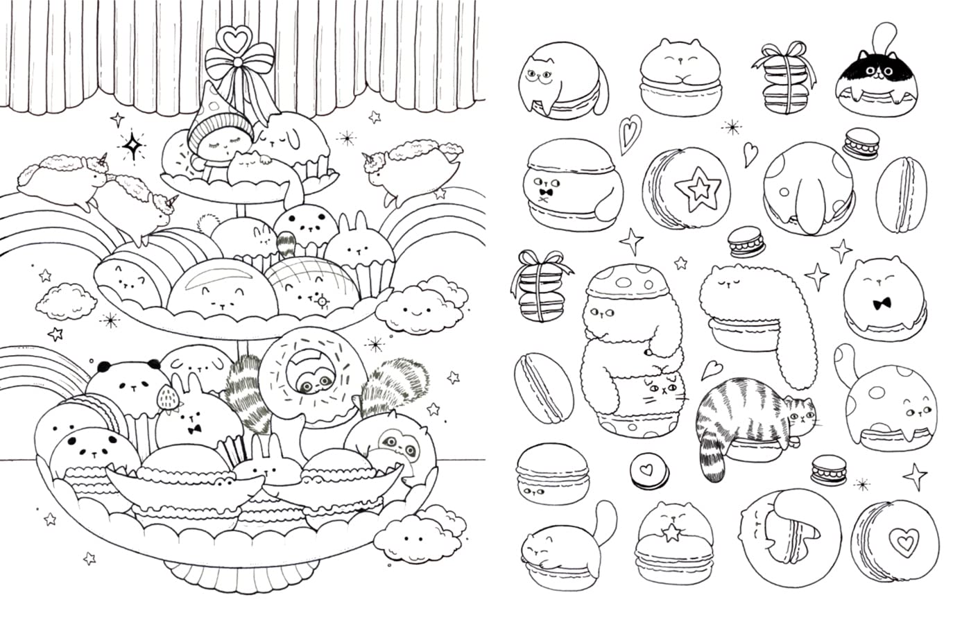 A Million Kawaii Cuties
The Sweetest Things to Color