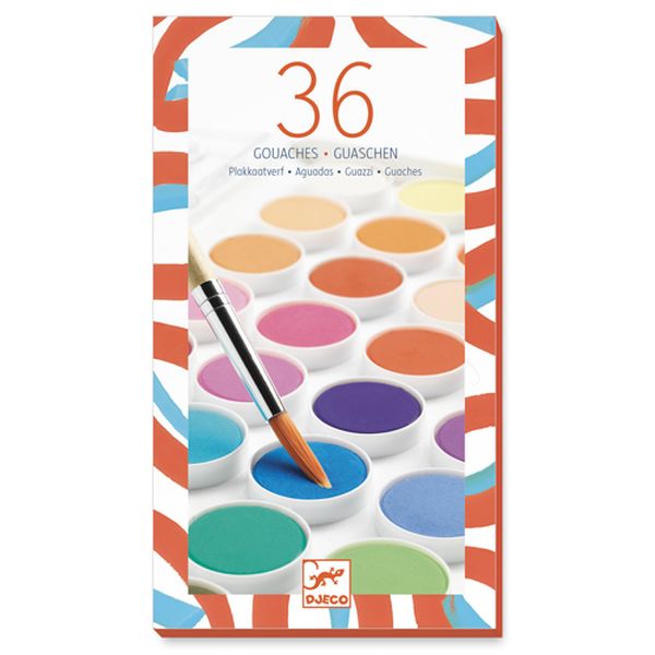 Watercolour 36 colour cakes