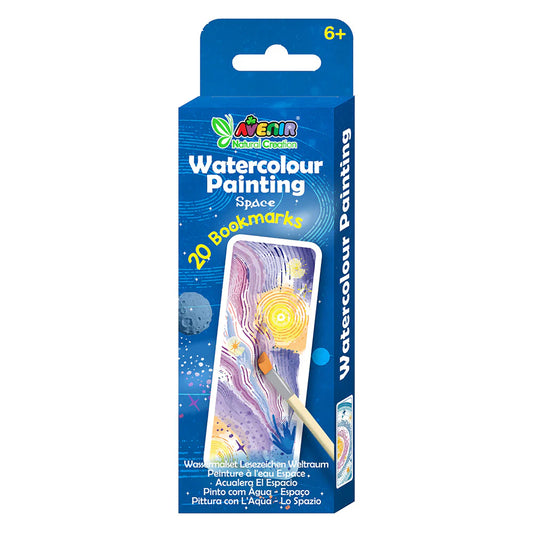 Avenir Watercolour Painting Bookmarks