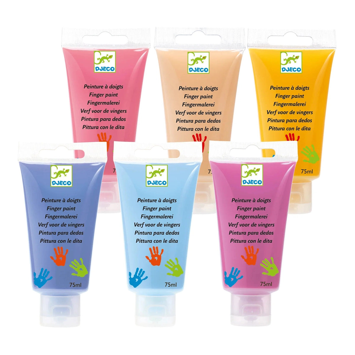 Finger paint tubes - Sweet