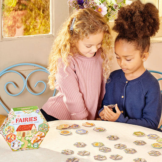 Cottage Fairies Hexagon Matching Game
