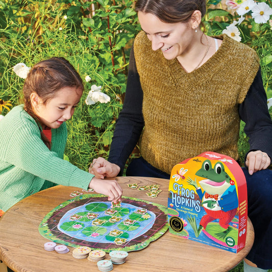 Eeboo - Frog Hopkins Shaped Game