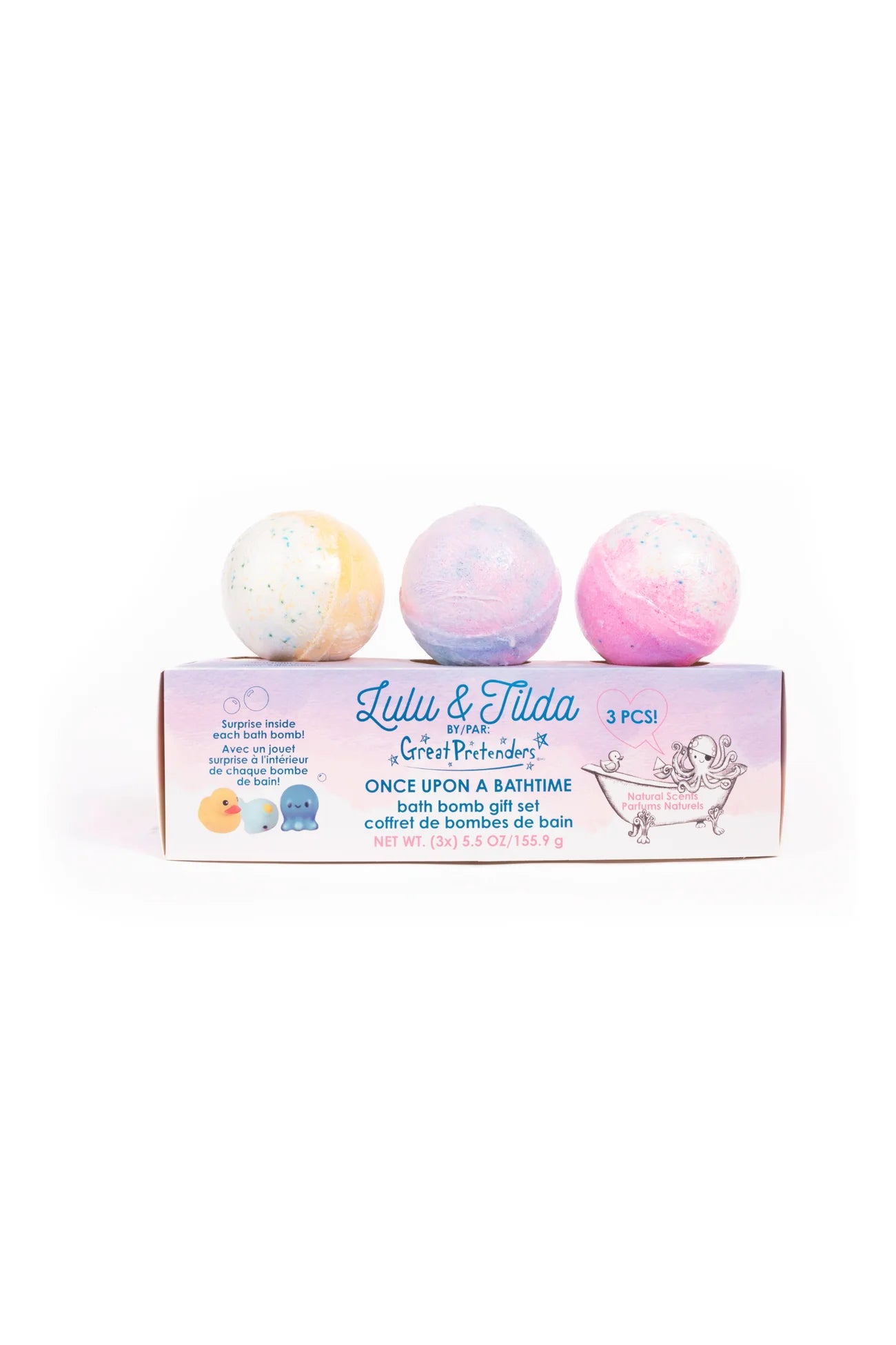 Great Pretenders - Once Upon a Bathtime Bath Bomb Box Set, with Surprise Squishie Inside