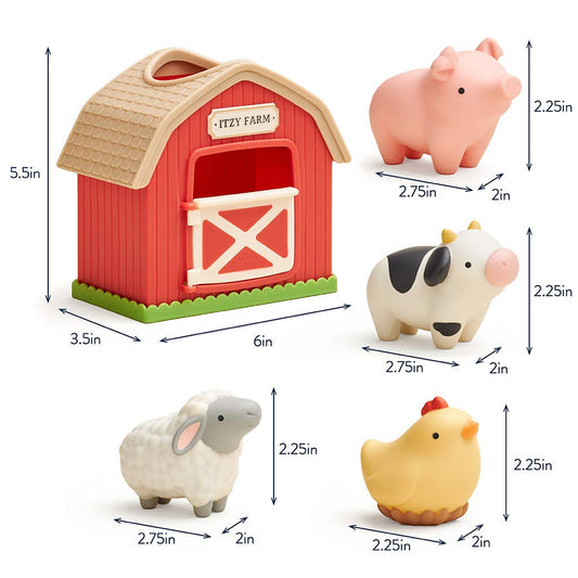 Itzy Play Barn™ - Spill and Fill Activity Toy