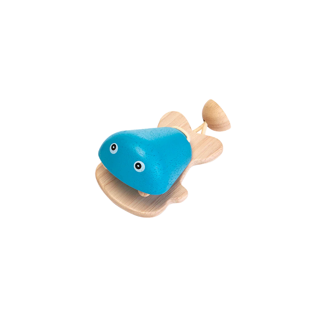 Fish Castanet Blue