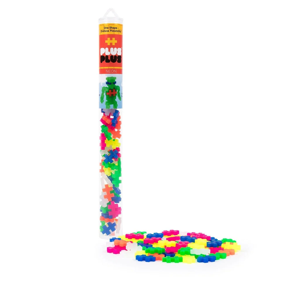 Plus Plus - NEON MIX - 70pcs