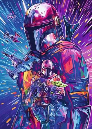 Star Wars™ The Hyperspace Collection: The Mandalorian - 500 Pieces