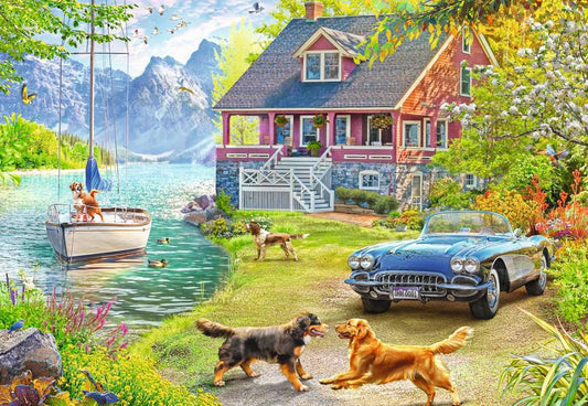 Summer Lake House (200 pcs)