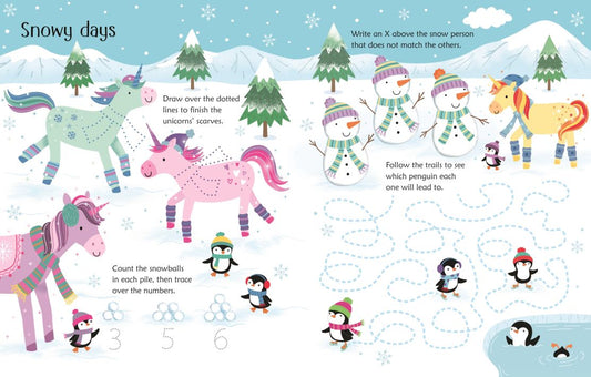 Wipe-Clean Unicorn Activities