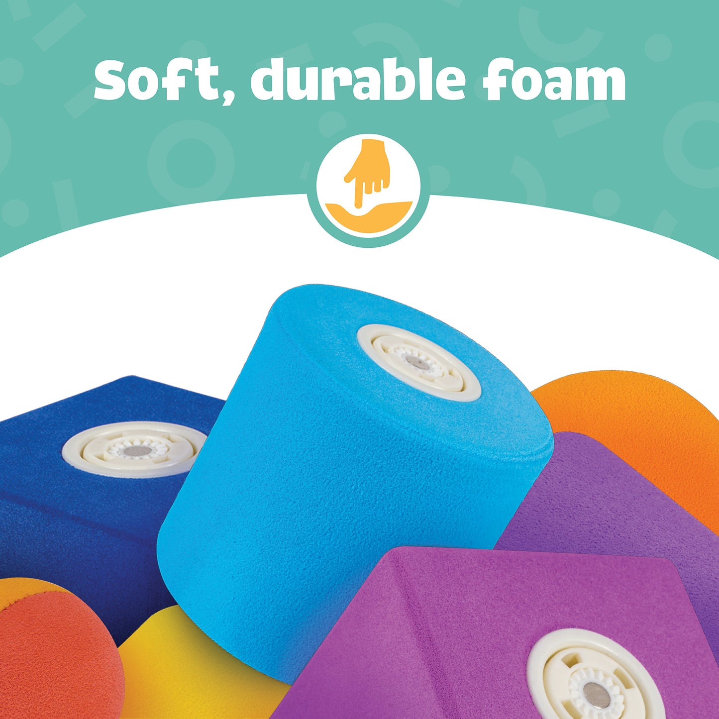 Blockaroo Magnetic Foam Blocks - Small - Tug Boat