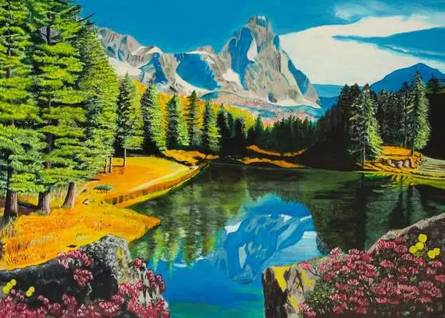 Rocky Mountain Reflections - 300 pcs (large)