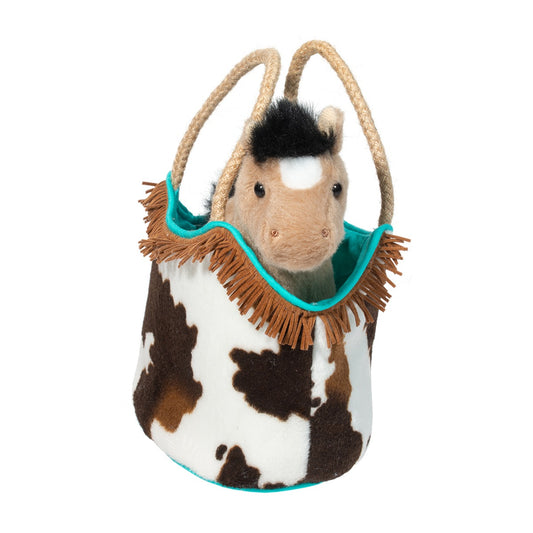 Douglas Toys - Western Sassy Sak with Buckskin Horse