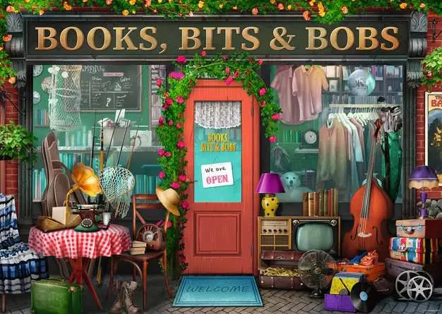 Books, Bits & Bobs - 1000 Pieces