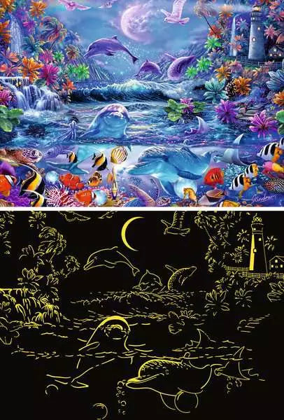 Moonlit Magic- 500 pcs