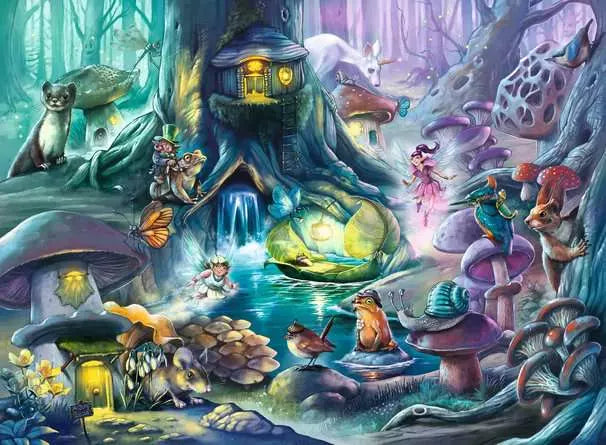 Enchanting Forest - 150 XXL Pieces