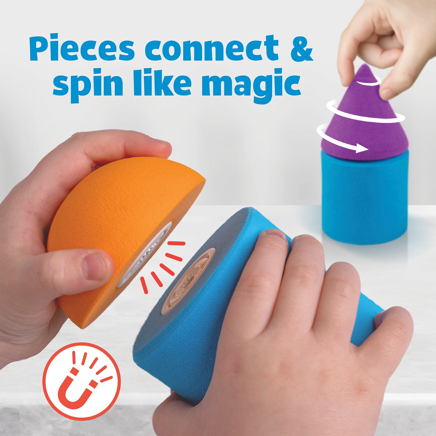 Blockaroo Magnetic Foam Blocks - Small - Plane