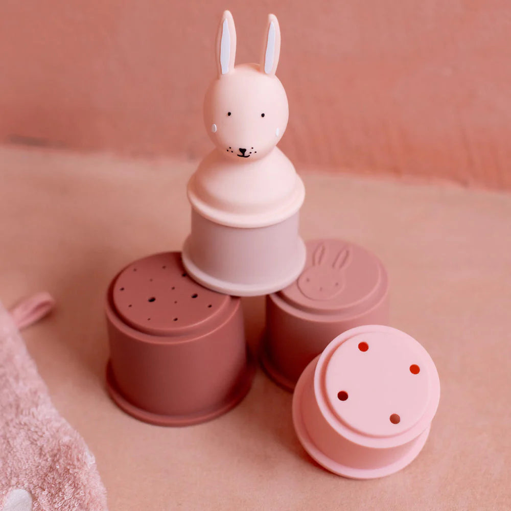 Trixie Stacking cups - 5pcs - Mrs. Rabbit