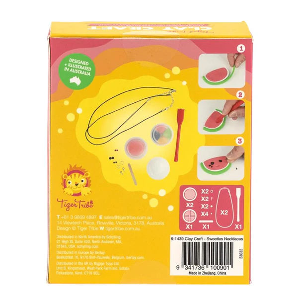 Sweeties Necklace Clay Craft