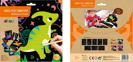 Avenir Scratch Junior Dinosaurs