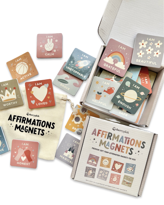 Affirmations Magnets - Soft Foam Magnetic Set