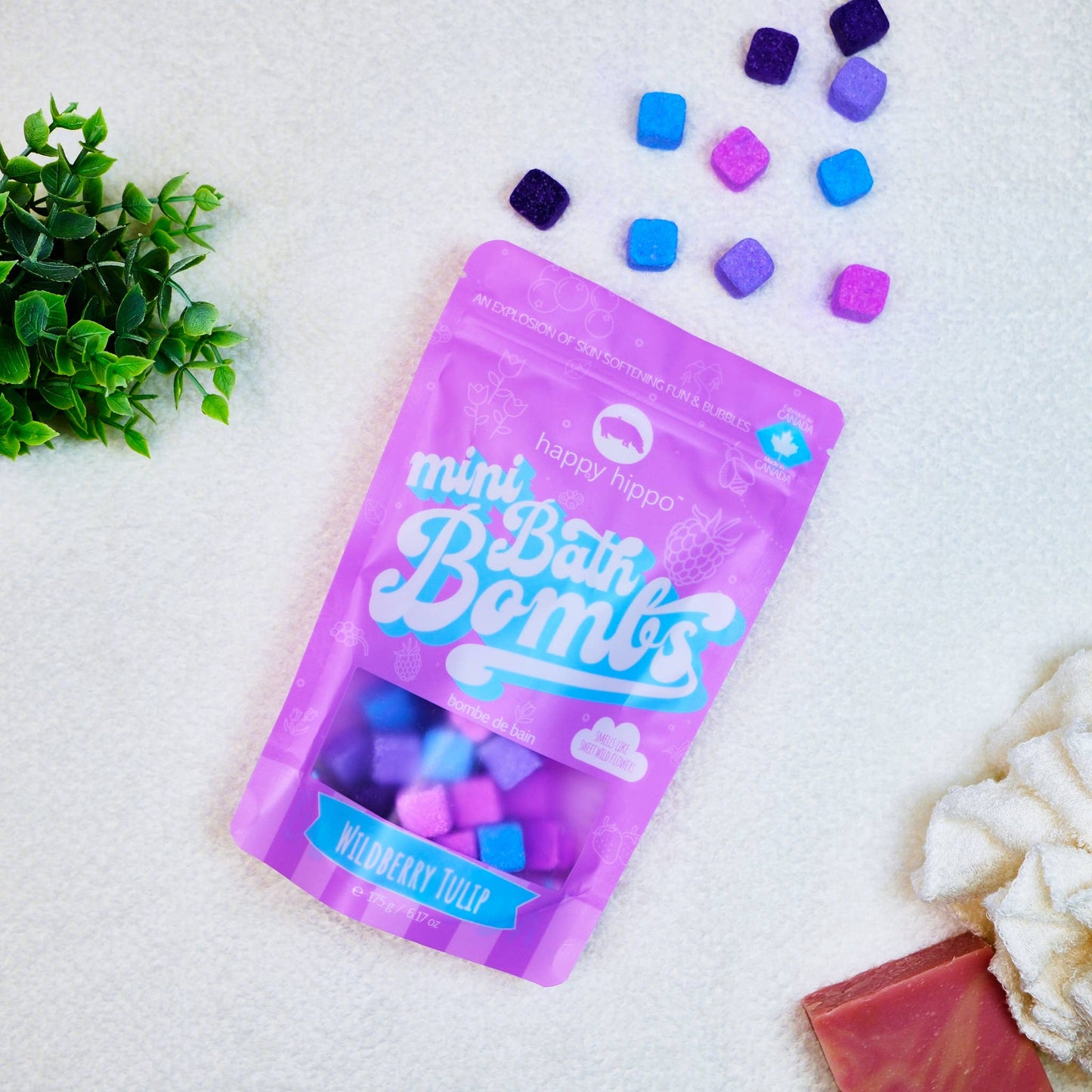 Wildberry Tulip- Mini Bath Bombs