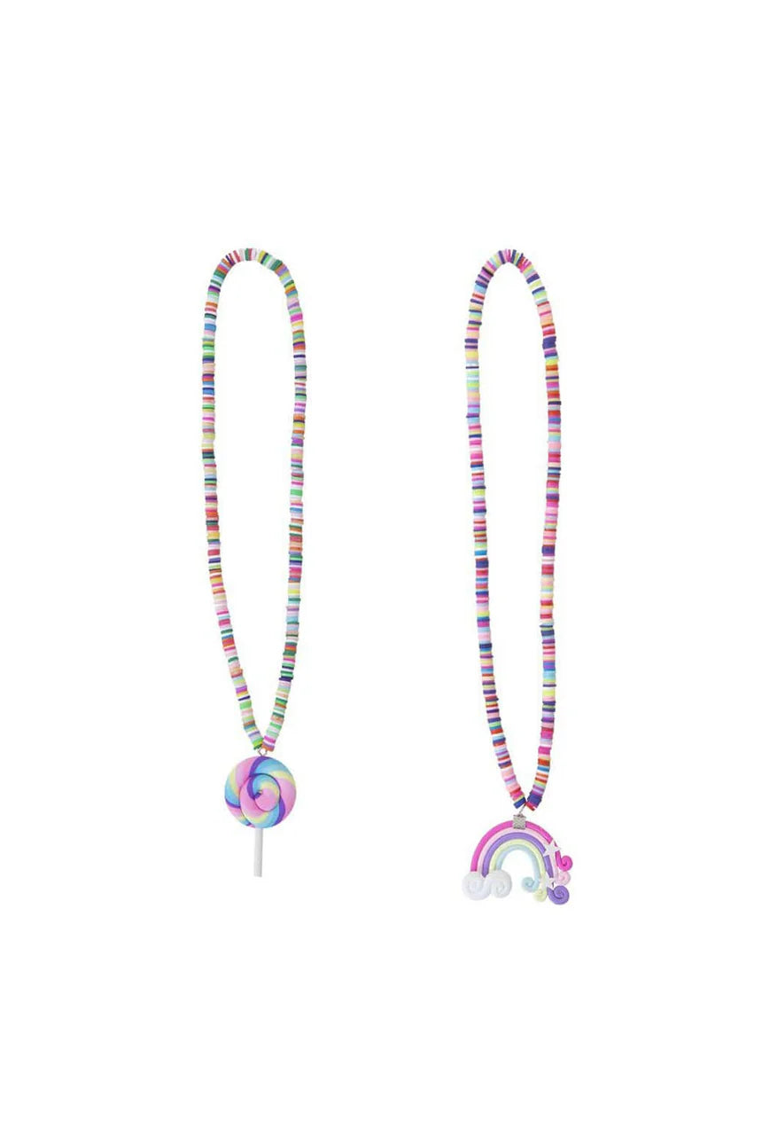 Great Pretenders - Rainbow Lolly Necklace