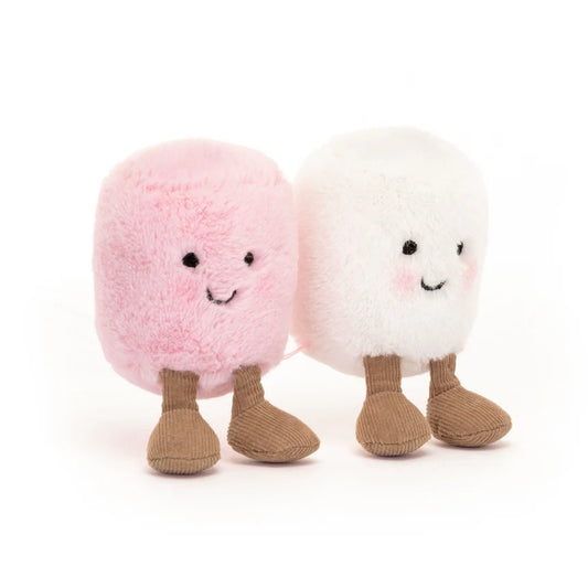 Jellycat Amuseables Pink And White Marshmallows
