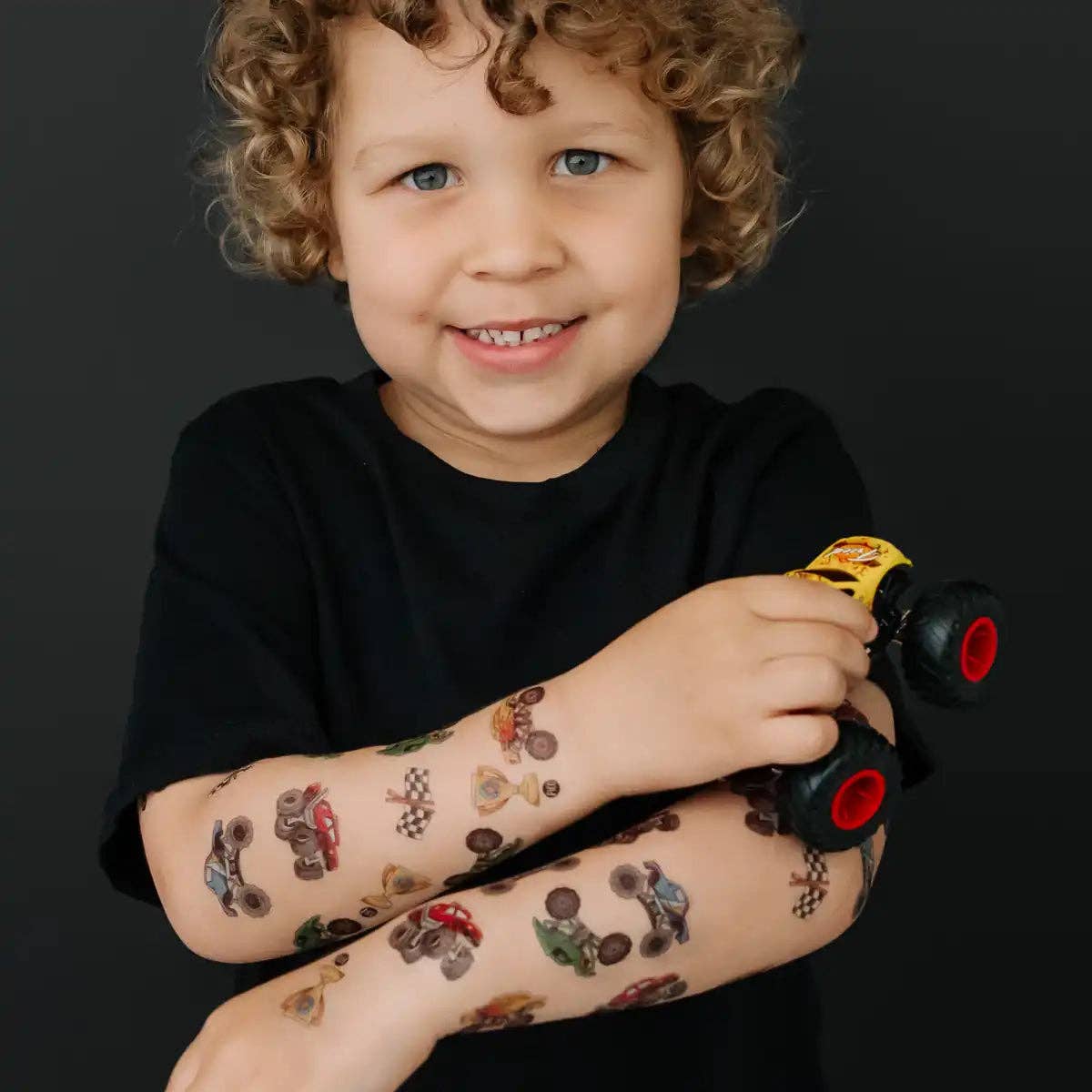 Monster truck tattoos