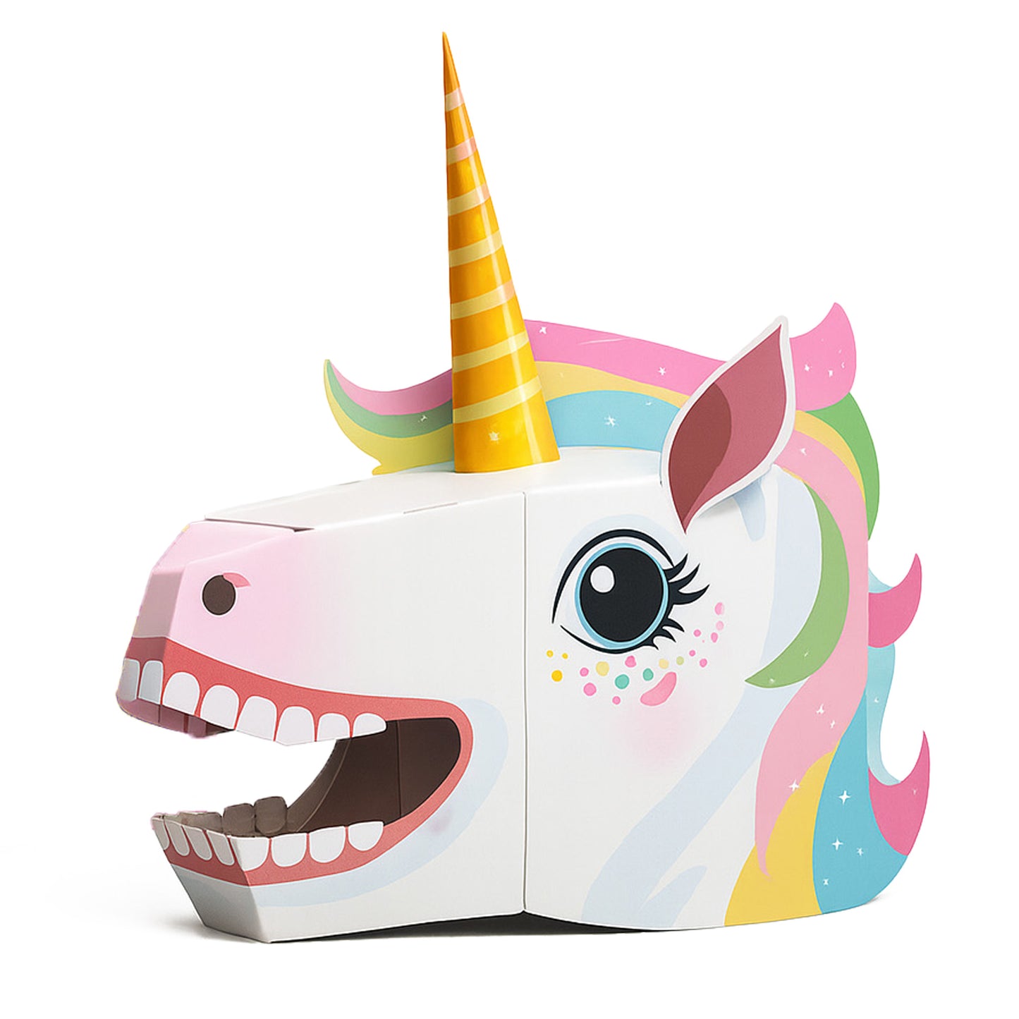 3D Paper Mask - Unicorn