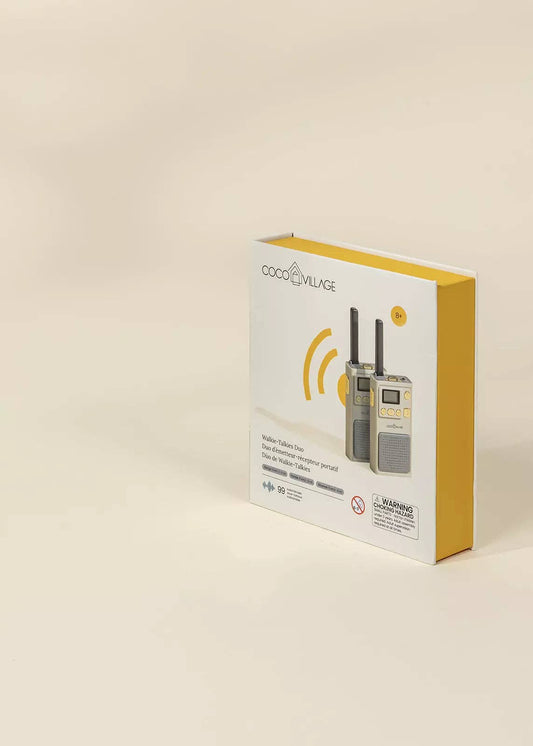Set of 2 Walkie Talkies - Beige
